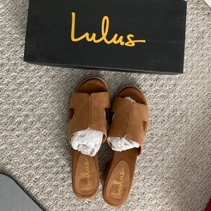 Brand New Lulus Heel Sandals